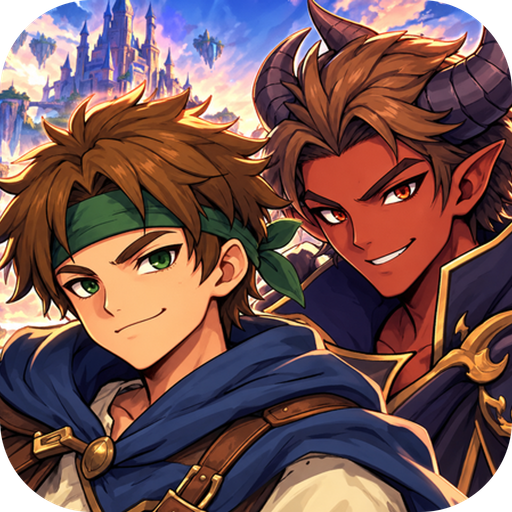 サボり魔勇者とツンデレ魔神 アイコン